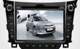 مانیتور تصویری هیوندای i30 | دی وی دی  تصویری هیوندای i30 | ضبط تصویری فابریک هیوندای i30