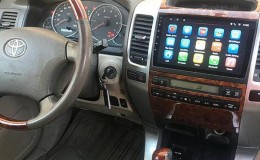 مانیتور تصویری پرادو قدیم  | ضبط فابریک پرادو قدیم | مانیتورتویوتا پرادو قدیم  | دی وی دی تصویری پرادو قدیم 