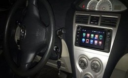 مانیتور تویوتا یاریس 2008 | ضبط تصویری یاریس 2008 | دی وی دی  اندروید یاریس 2008 | مانیتورفابریک یاریس 2008