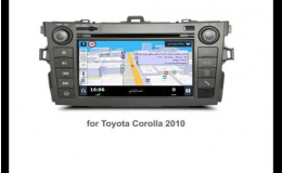 مانیتور تصویری کرولا 2010 | دی وی دی تصویری کرولا 2010 | ضبط فابریک کرولا 2010 | مانیتور اندروید کرولا 2010